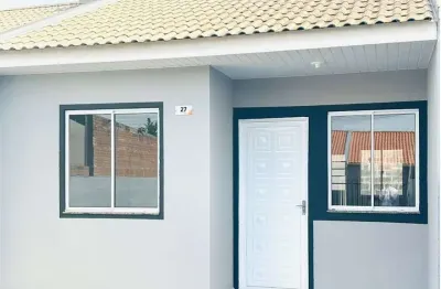 Casa residencial com 2 quartos  à venda, 48.00 m2 por r$175000.00  - neves - ponta grossa/pr