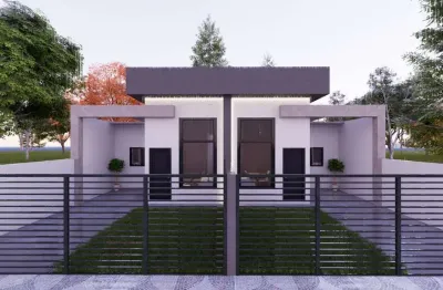 Casa residencial com 3 quartos  à venda, 63.00 m2 por r$350000.00  - cara-cara - ponta grossa/pr