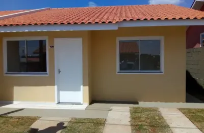 Casa em condomínio à venda, 53.52 m2 por r$220000.00  - chapada - ponta grossa/pr
