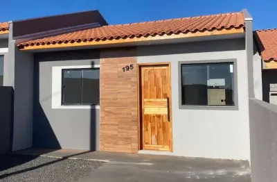 Casa residencial com 2 quartos  à venda, 45.00 m2 por r$205000.00  - cara-cara - ponta grossa/pr