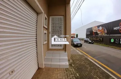 Comercial para alugar, 50.00 m2 por r$1200.00  - nova russia - ponta grossa/pr