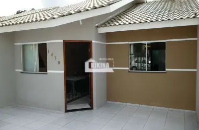 Casa residencial com 2 quartos  à venda, 93.00 m2 por r$300000.00  - nova russia - ponta grossa/pr