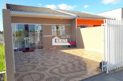 Casa residencial com 2 quartos  à venda, 63.00 m2 por r$220000.00  - cara cara - ponta grossa/pr