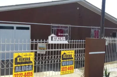 Casa residencial com 3 quartos  à venda, 140.00 m2 por r$240000.00  - chapada - ponta grossa/pr
