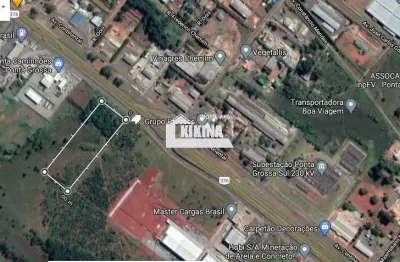 Área industrial à venda, 29900.00 m2 por r$6500000.00  - colonia dona luiza - ponta grossa/pr