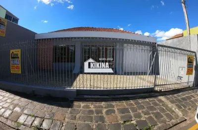 Casa residencial com 3 quartos  para alugar, 240.00 m2 por r$2600.00  - centro - ponta grossa/pr