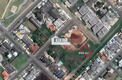 Terreno à venda, 450.00 m2 por r$300000.00  - jardim carvalho - ponta grossa/pr