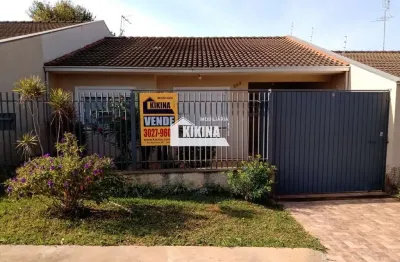 Casa residencial com 3 quartos  à venda, 80.00 m2 por r$260000.00  - uvaranas - ponta grossa/pr