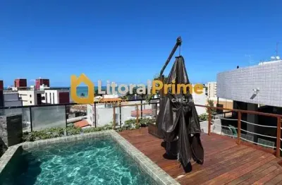 Cobertura para Venda em João Pessoa, Bessa, 4 dormitórios, 2 suítes, 4 banheiros, 2 vagas