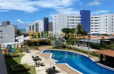 Apartamento para Venda em João Pessoa, Bessa, 3 dormitórios, 1 suíte, 2 banheiros, 2 vagas