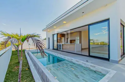 Casa nova à venda com 4 suítes e escritório no alphaville castello em itú, sp