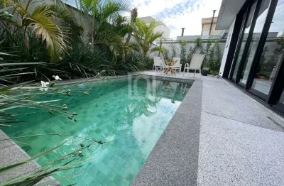 Sobrado com 4 suítes à venda no condomínio residencial giverny