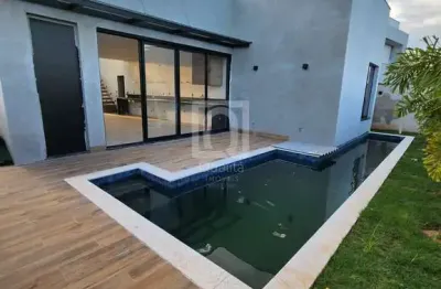 Casa térrea com mezanino à venda no condomínio alphaville nova esplanada