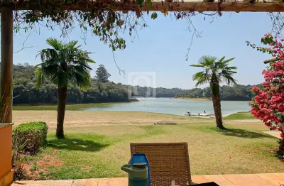 Terreno pé na represa à venda no condomínio acqua ibiúna