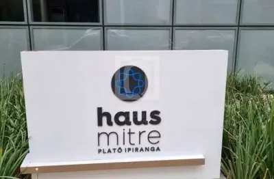 Studio com sacada no condomínio haus mitre plato ipiranga são paulo ao lado estacao de metro altos do ipiranga