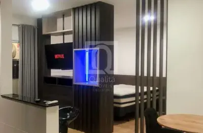 Apartamento studio mobiliado para locação no condomínio edifício red em sorocaba