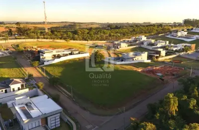 Terreno em condomínio fechado à venda no Parque Ecoresidencial Fazenda Jequitibá, Sorocaba 