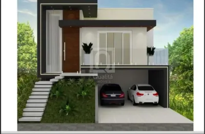 Casa térrea no condomínio ibiti reserva em fase de construção.