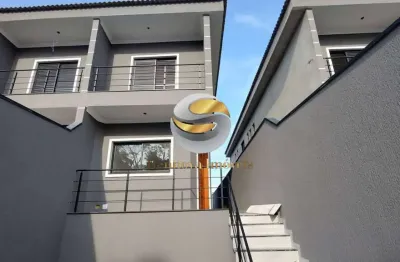 Sobrado 129m², 3 suítes, gourmet, quintal grande, 4 vagas, 0km.