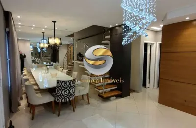 CASA MOBILIADA com PLANEJADOS, SUITE COM CLOSET, 2 VAGAS, LAZER COMPLETO