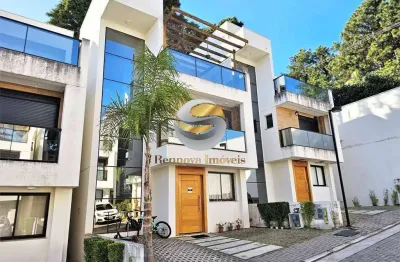 Casa 3 dorm. 1 suite, planejados, 3  pavimentos, ambientes integrados..