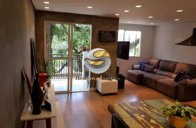 Apartamento 2 dorm. 01 suite, bem decorado, elevador, sacada, churrasqueira