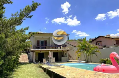 Casa 3 dorm. 1 suite, conforto, piscina, espaço gorumet, vista magnifica