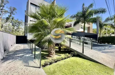 Casa 4 SUÍTES, moderna, IMPECÁVEL, home-office, gourmet, piscina!