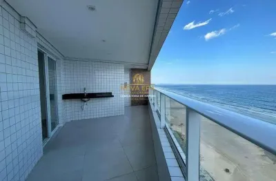 Frente mar r$ 615 mil - 2 dormts 1 suíte c/varanda gourmet, 1 vaga, lazer top