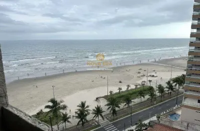 Maravilhoso pé na areia, 1 dormt com vista mar incrível varanda gourmet e lazer