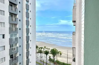 Vista mar mobiliado,2dorm,1vaga,lazer,box guarda volume,360mil aceita banco