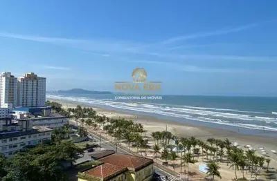 Frente mar!! vista mar definitiva 2 dormts sendo 1 suíte com sacada só 390 mil