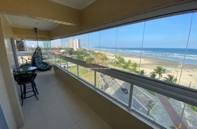 Frente mar vista livre !!! maravilhoso 2 suites lazer completo mobiliado.
