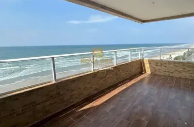Frente mar !!! pé na areia vista total apenas r$ 250 mil de entrada 2dorm 1suite
