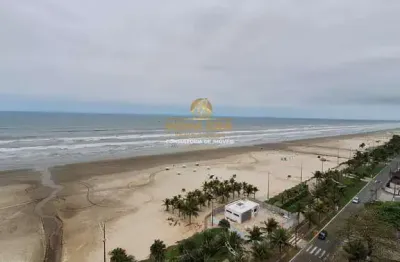 Frente mar lindo apto maracanã!! 2dorm mobiliado sacada com churras á carvão!!