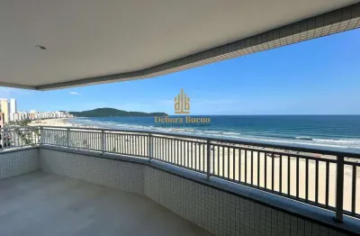 Alto padrao frente e vista mar !!! entrada e parcelado direto construtora 2dorm