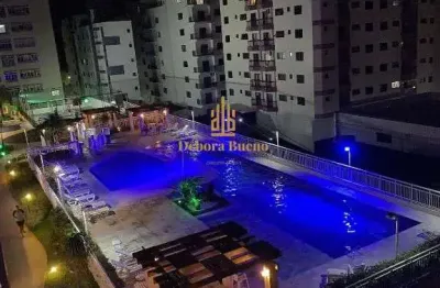 Próximo a praia apto 2 dorm/1suite,vaga demarc. lazer compl totalmente mobiliado