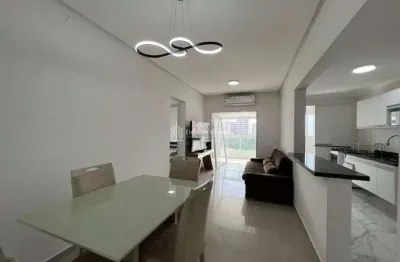 Todo mobiliado, vista mar, 2 dormits/ 1 suíte, lazer,  sacada gourmet só 500 mil