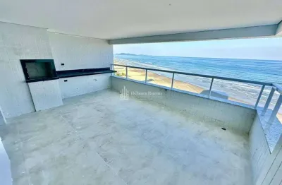 Alto padrão frente mar entrada r$ 349 mil - 3 dormts 3 suítes c/varanda gourmet