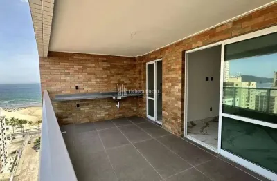 Vista mar ! entrada r$ 71 mil -  2 dormts 1 suíte, c/varanda gourmet, lazer top