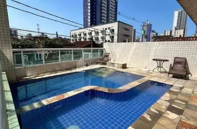 Praia,1dorm,1vaga garagem,sacada gourmet,50m² ,lazer,apenas 310mil aceita banco