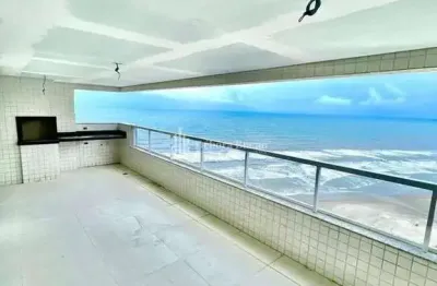 Frente mar alto padrão - r$ 450 mil de entrada, 3 dormts 1suite, 2 vagas, lazer