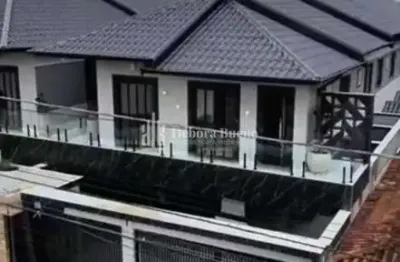 Casa em condomínio fechado com 2 quartos à venda no Balneário Maracanã, Praia Grande 