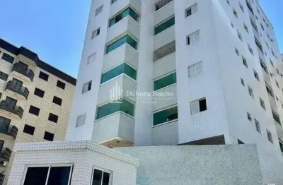 Caiçara, vista mar, 1 dorm, sacada gourmet, 1 vaga, r$ 290 mil à vista