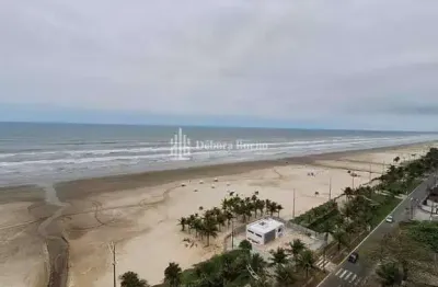 Frente mar lindo apto maracanã!! 2dorm mobiliado sacada com churras á carvão!!