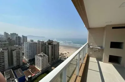 Excelente apartamento aviação!vista mar,1suite,lazer completo,2vagas demarcada