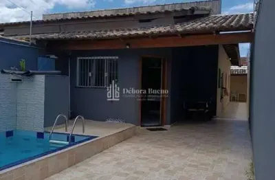 Execelente casa em itanhaém,2dorm,1suite,edicula,piscina,próximo do mar.