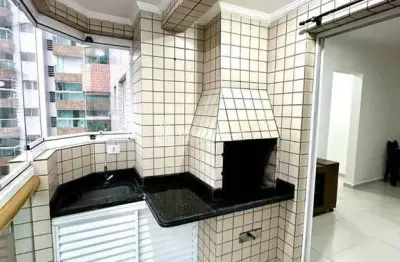 Vila tupi - apto 1dorm sala c/ sacada gourmet mobiliado 1 vaga de garagem  lazer