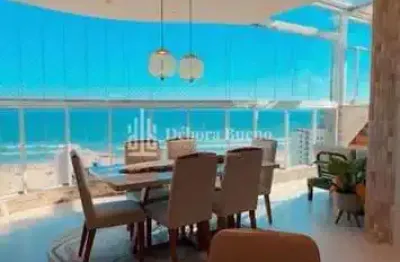 Incrível! Cobertura mobiliada, vista mar, 3 dorm, 2 suítes, 2 vagas demarcadas