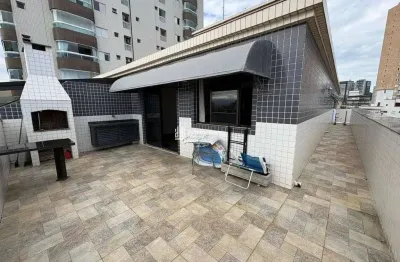 Cobertura duplex vista mar !!! Guilhermina 3 dormitorios 2 vagas demarcadas mobiliado